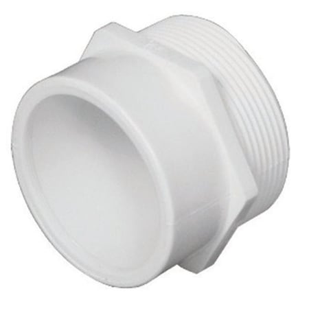 PVC Adapter 1.5 X 1.25 In. Hxs